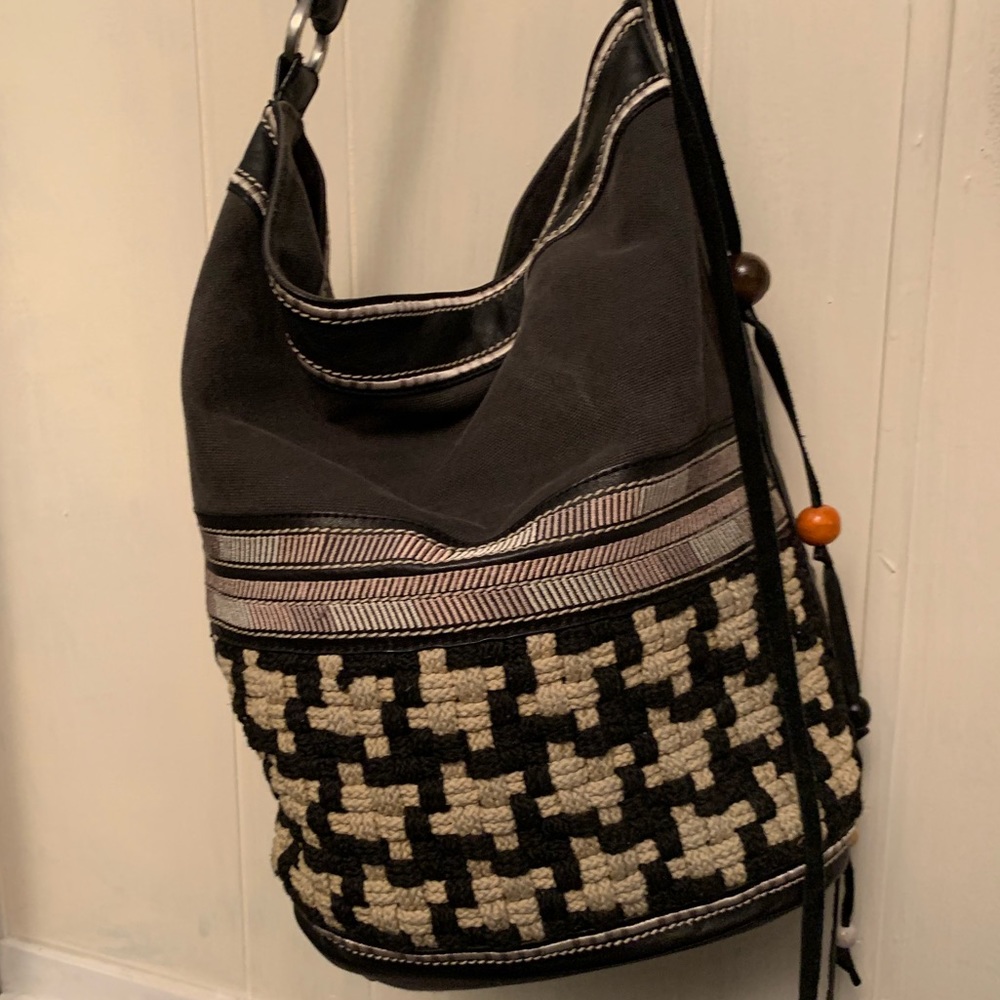 TOMS boho bucket bag